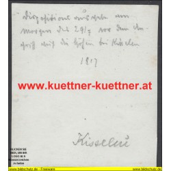 GM Kaltenborn vor dem Angriff 29.7.1917