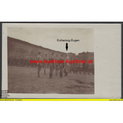Frontbesuch Erzherzog Eugen von Österreich-Teschen