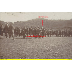 K.u.k. Foto - Inspizierung durch Erzherzog Eugen an der Front