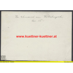 K.u.k. Foto - Rittmeister Makk, Kmdt. der 12. Train-Division