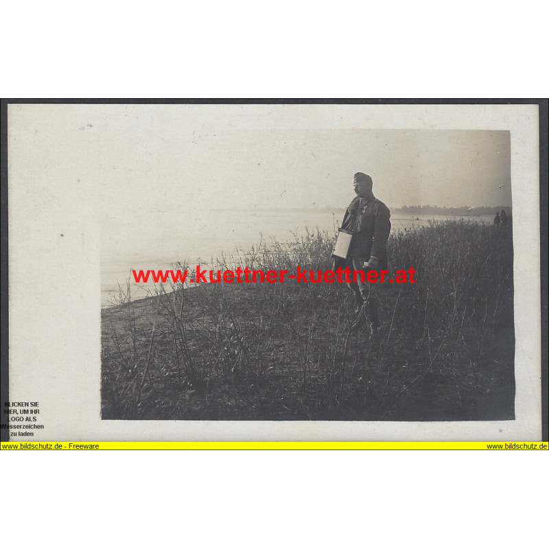 K.u.k. Foto - Rittmeister Makk an der Weichsel