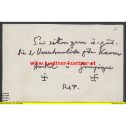 K.u.k. Foto - Oblt. Hinker und Gumpinger TrainDiv. Nr.12