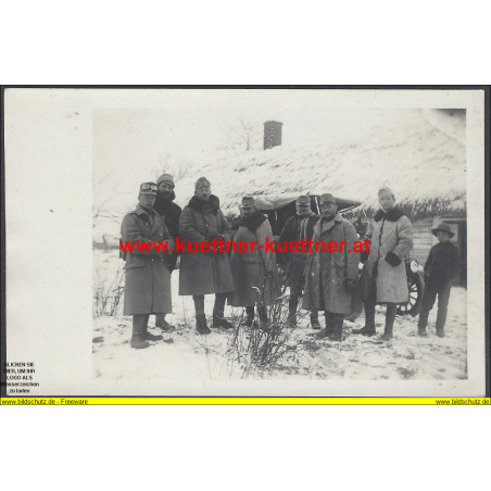 K.u.k. Foto - Ritm. Makk in Wiezki (Dez. 1914)