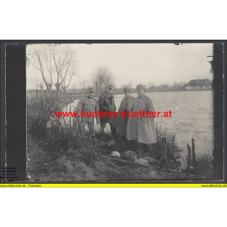 K.u.k. Foto - Offiziere bei Strzelce (Dez. 1914)