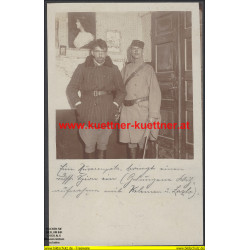 K.u.k. Foto - Husarenpatr. bringt russischen Spion