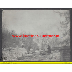 K.u.k. Foto - Mein abgebranntes Haus in Waksztewlany