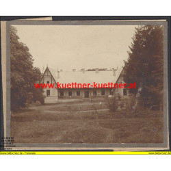K.u.k. Foto - Schloss Jurkoutz - Bukowina 1917