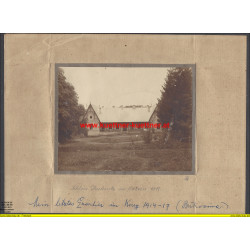 K.u.k. Foto - Schloss Jurkoutz - Bukowina 1917
