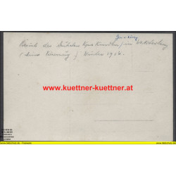 K.u.k. Foto - Besuch v. General König in Waksztewlany 1916
