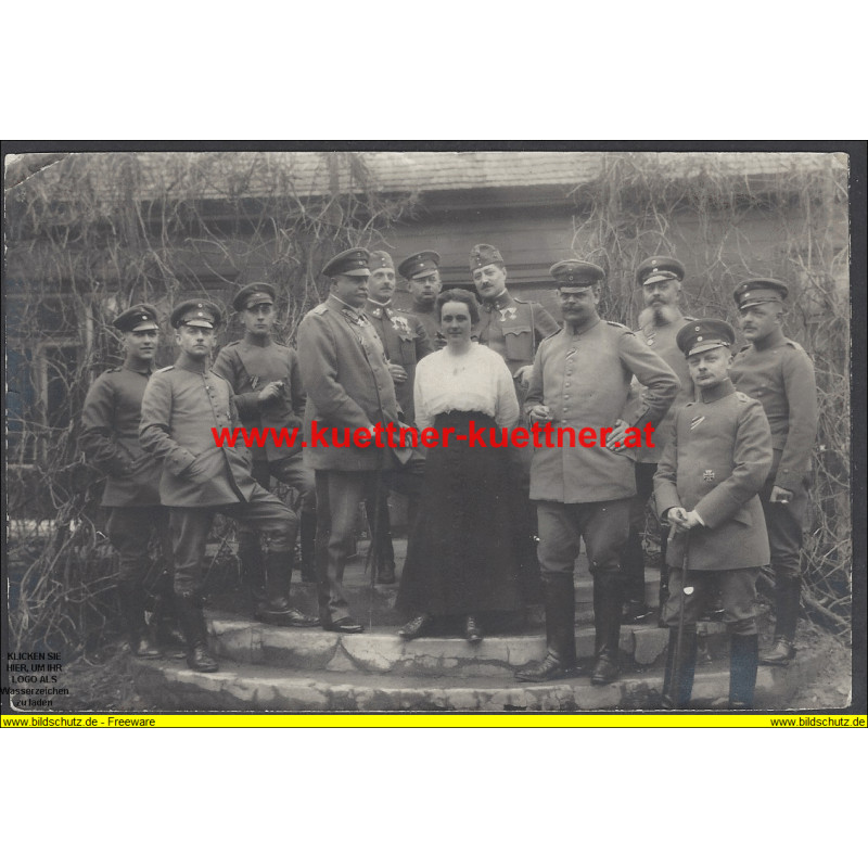 K.u.k. Foto - General König beim Gegenbesuch 25. März 1916 K.u.k. Foto - General König beim Gegenbesuch 25. März 1916