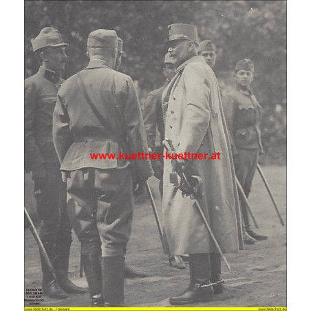K.u.k. Foto - Fmlt. von Dobler besucht Waksztewlany April 1916