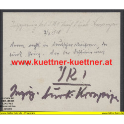 K.u.k. Foto - Inspizierung des IR 1 durch türk. Kronprinzen