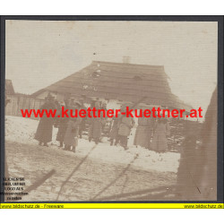 K.u.k. Foto - Inspizierung des IR 1 durch türk. Kronprinzen