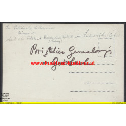 K.u.k. Foto - General Goldbach mit seinem Stab