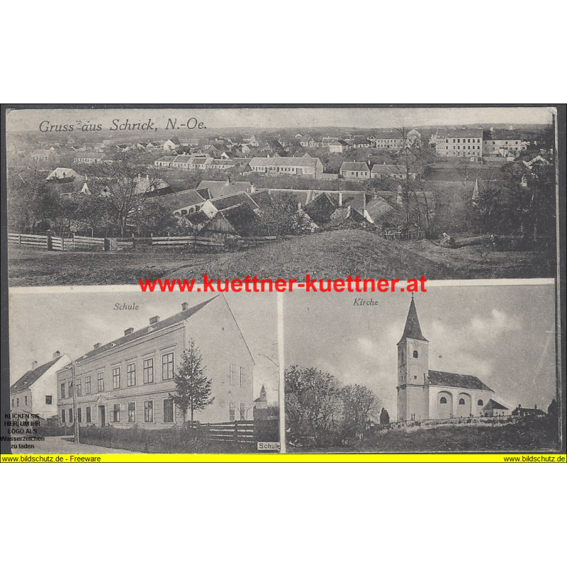 AK - Gruss aus Schrick