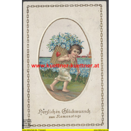 AK - Herzlichen Glückwunsch zum Namenstage