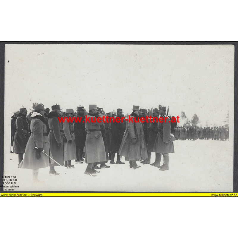 K.u.k. Foto - Erzherzog Karl bei Gorodische 1916