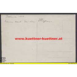 K.u.k. Foto - Kaiser Karl in Sesana bei den Fliegern