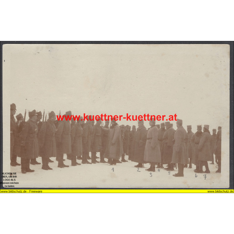 K.u.k. Foto - Erzherzog Karl bei Gorodische 1916