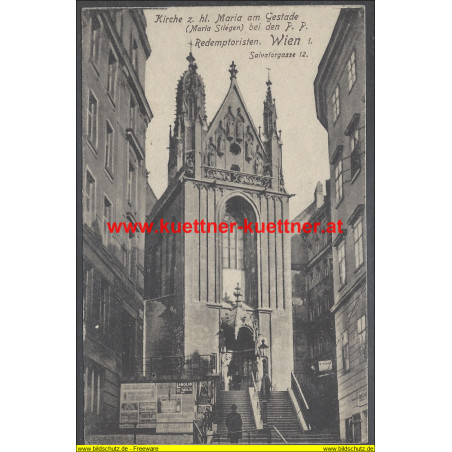 AK - Wien I., Kirche z. hl. Maria am Gestade