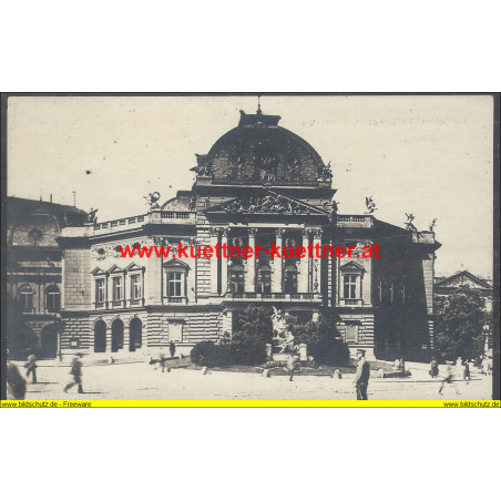 AK - Wien VII., Deutsches Volkstheater