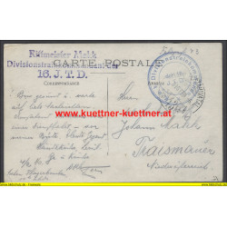 K.u.k. Foto - Rittm. Makk mit Kmdt.-Schlitten Gut Waksztewlany 1916