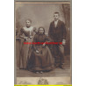 Alte Fotografie L. Steiner, Wien, Mutter mit Kindern
