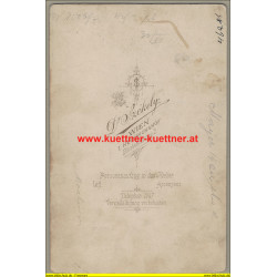 Alte Fotografie Dr. Szekely, Wien, Frau Mayer