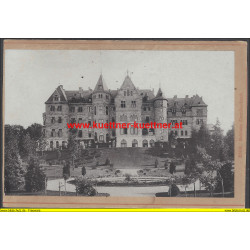 Alte Fotografie Schloss Cumberland bei Gmunden