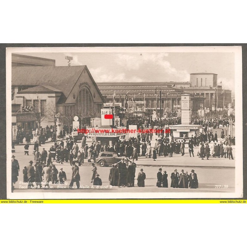 AK - Reichsmessestadt Leipzig - Technische Messe (1939)