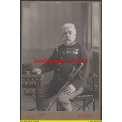 Kabinettfoto Feldwebel Photo Pompe, Wr. Neustadt