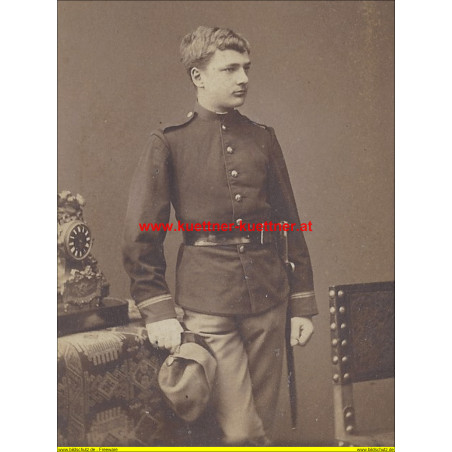 CdV Cadet der Infanterie Photo Gertinger, Wien