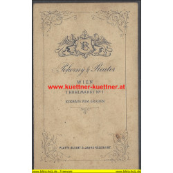 CdV Cadet der Infanterie Photo Pokorny & Reuter, Wien