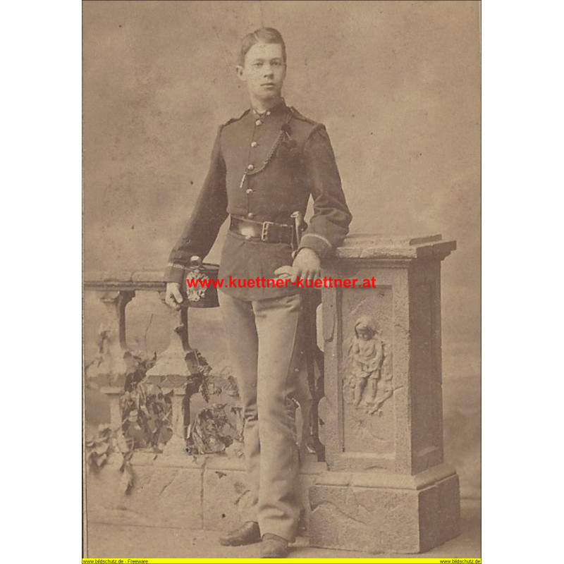 CdV Cadet der Infanterie Photo Pokorny & Reuter, Wien