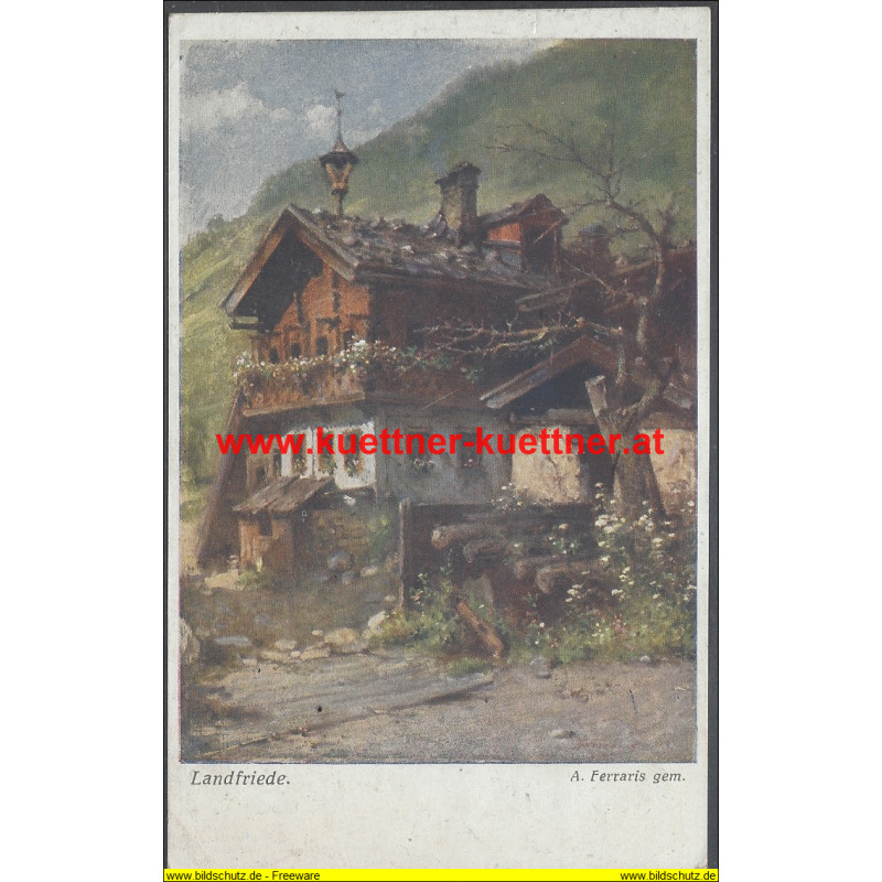 AK - Landfriede - pinx. A. Ferraris