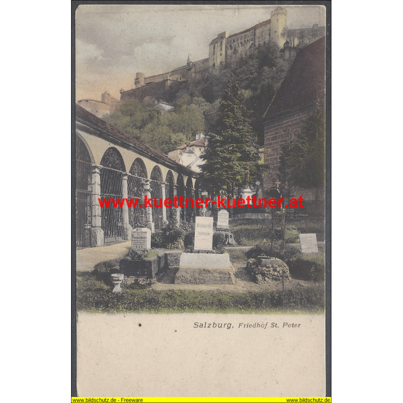 AK - Salzburg - Friedhof St. Peter (Szbg)