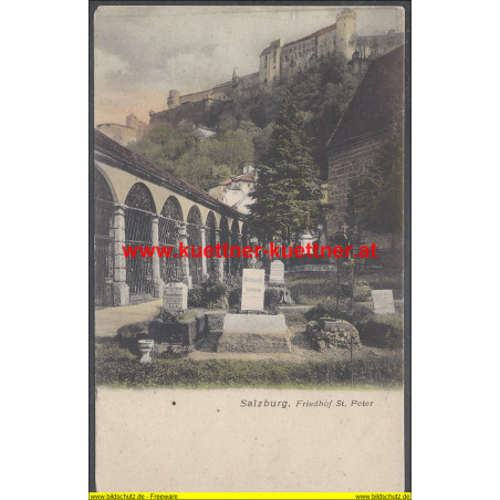 AK - Salzburg - Friedhof St. Peter (Szbg)
