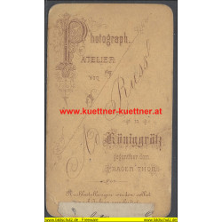 CdV Offizier Photo Russ, Königgrätz