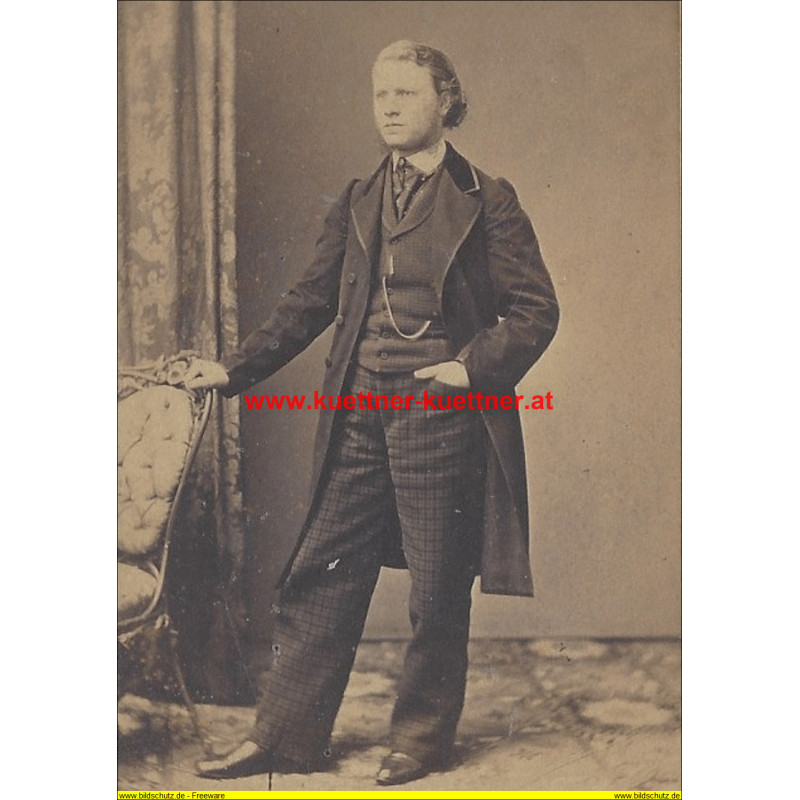 CdV Adeliger Herr Photo Wünsch, Wien