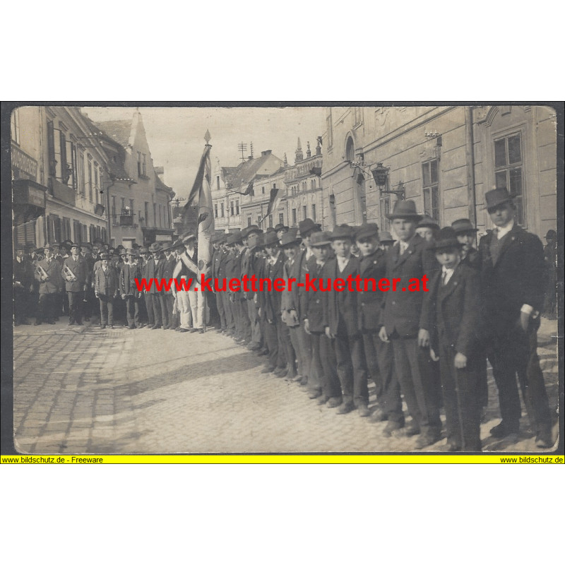 AK - Foto - Langenlois - Glockenweihe am 5.5.1921 (NÖ)