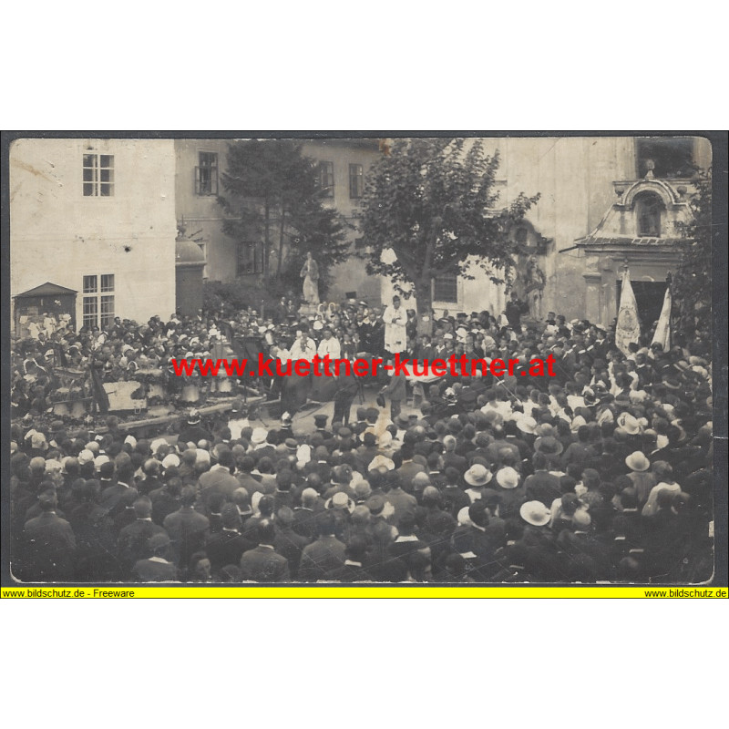 AK - Foto - Langenlois - Glockenweihe 27.7.1924 (NÖ)
