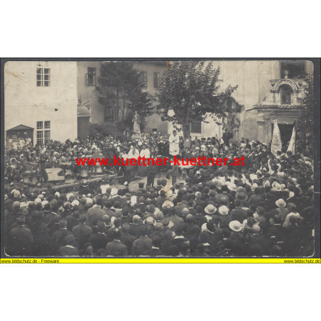 AK - Foto - Langenlois - Glockenweihe 27.7.1924 (NÖ)