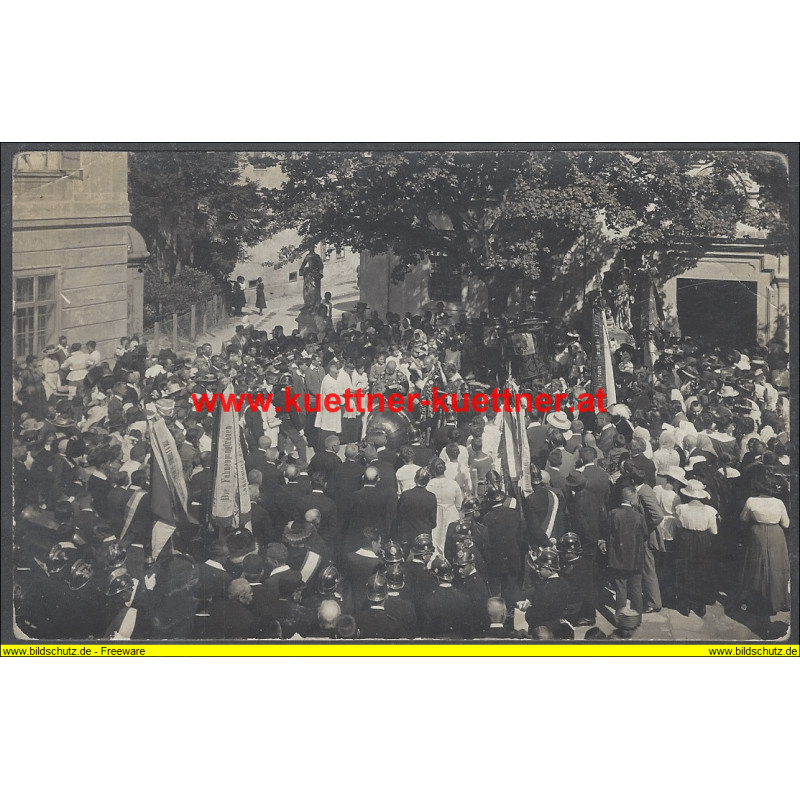 AK - Foto - Langenlois - Kirchturmkreuzweihe 14.8.1921 (NÖ)