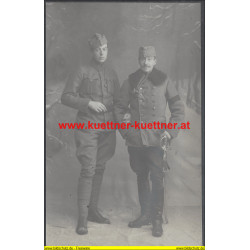 Oberst Friedrich und Lt. Alfons Binder Edl. v. Hohenstreben