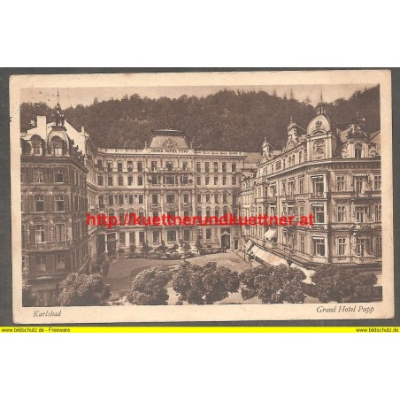 AK - Karlsbad - Grand Hotel Pupp