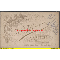 CdV - Herr Stolzle Photo Hodek, Krems a. d. D.