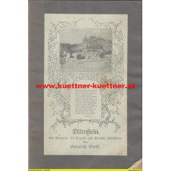 Dürnstein - Ein Wegweiser von Emmerich Bartik (1925)
