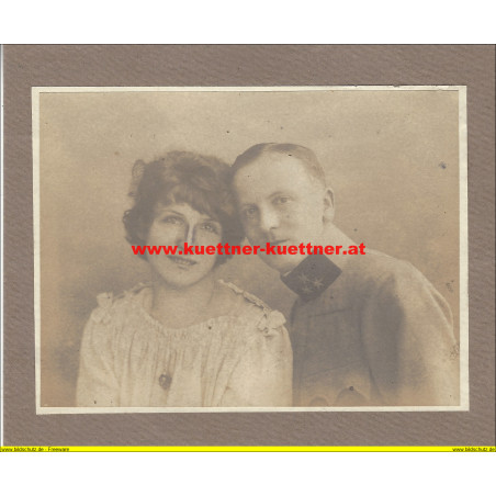 Hauptmann Wilhelm Mende mit Ehefrau Sonja