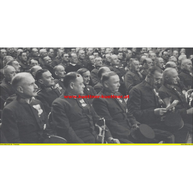 Foto - Hochrangige Offiziere des 1. österr. Bundesheeres