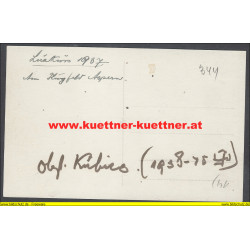 Foto - 1. Republik, Hochrangige Offiziere am Flugfeld Aspern (1937)